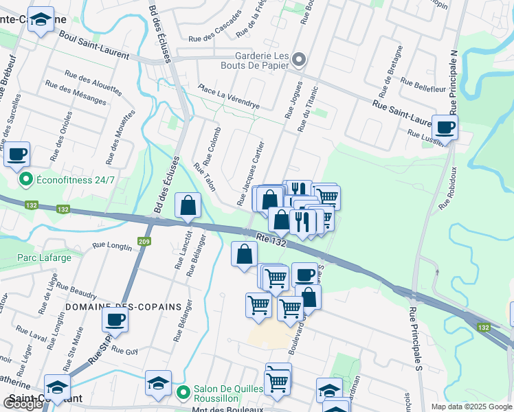 1445 Rue Jogues, SainteCatherine QC Walk Score