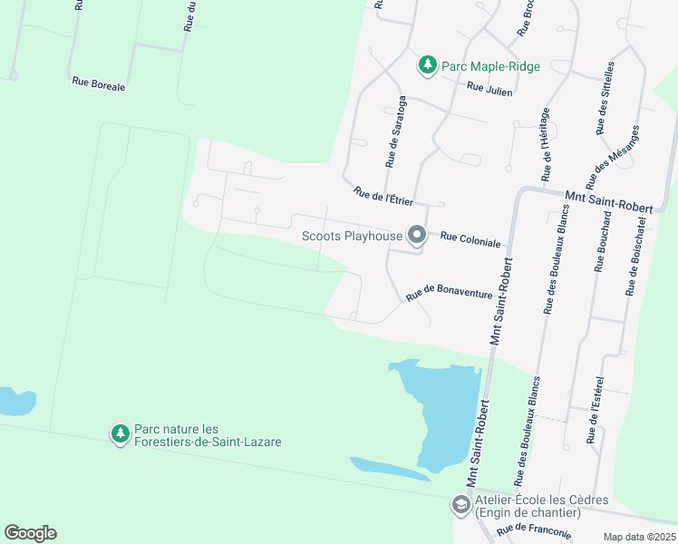 map of restaurants, bars, coffee shops, grocery stores, and more near in Saint-Lazare