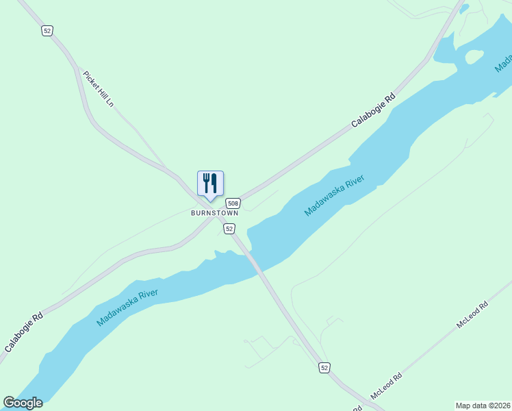 map of restaurants, bars, coffee shops, grocery stores, and more near 16 Stacey Drive in McNab/Braeside
