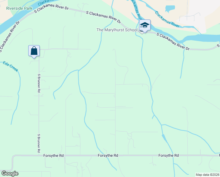 map of restaurants, bars, coffee shops, grocery stores, and more near 15025 S Beaton Rd in Oregon City