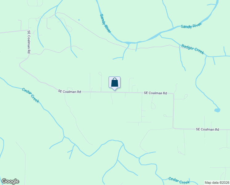 map of restaurants, bars, coffee shops, grocery stores, and more near 44420 Southeast Coalman Road in Sandy