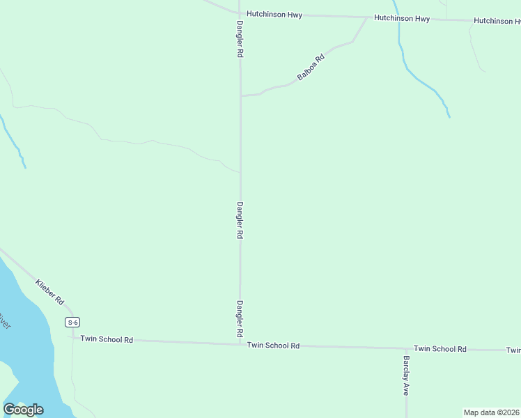 map of restaurants, bars, coffee shops, grocery stores, and more near 4577 Dangler Road in Onaway