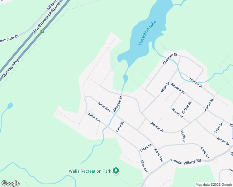 map of restaurants, bars, coffee shops, grocery stores, and more near 1 Canwell Court in Rothesay