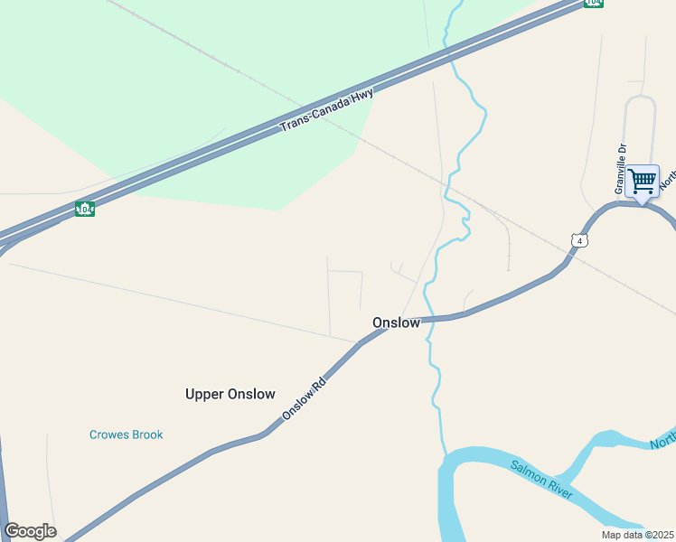 map of restaurants, bars, coffee shops, grocery stores, and more near Roseway Lane in Upper Onslow