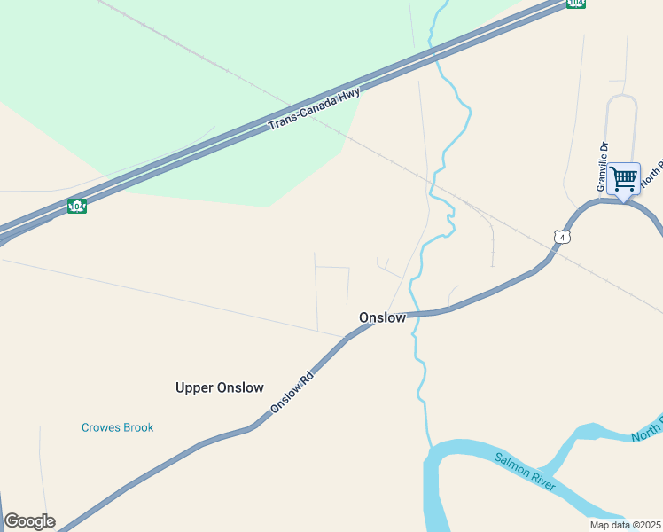 map of restaurants, bars, coffee shops, grocery stores, and more near Roseway Lane in Upper Onslow