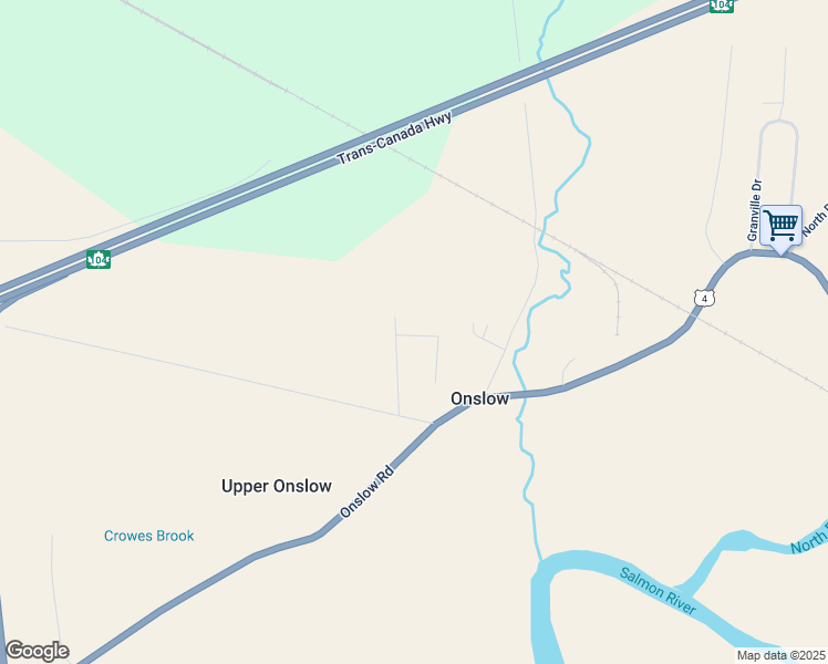 map of restaurants, bars, coffee shops, grocery stores, and more near Roseway Lane in Upper Onslow