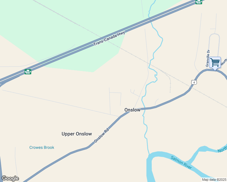 map of restaurants, bars, coffee shops, grocery stores, and more near Roseway Lane in Upper Onslow