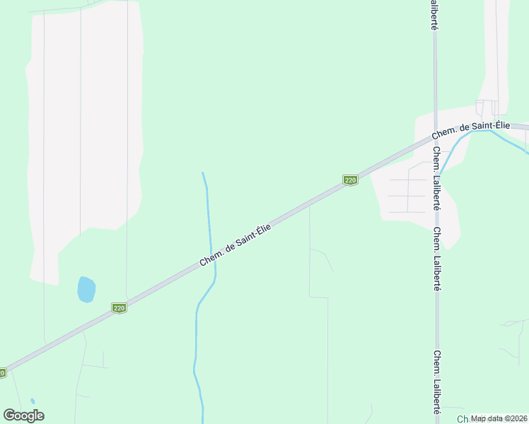 map of restaurants, bars, coffee shops, grocery stores, and more near 7860 Québec 220 in Sherbrooke