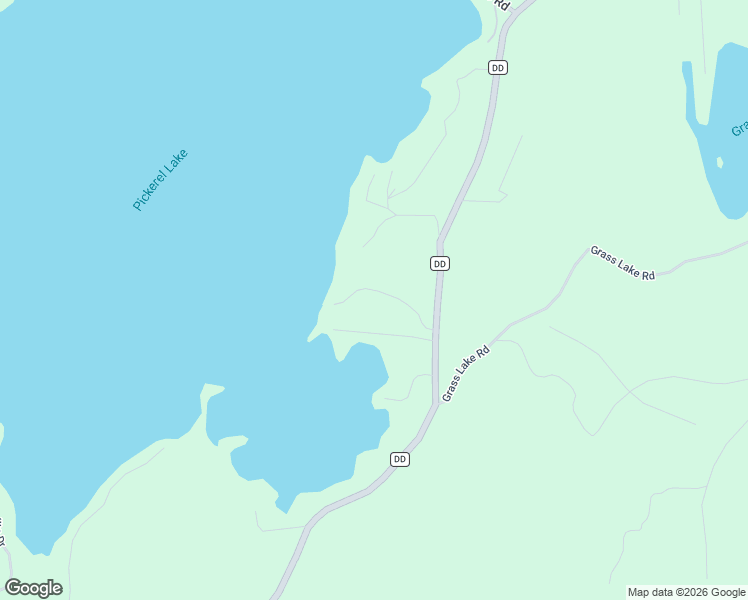 map of restaurants, bars, coffee shops, grocery stores, and more near 479 Timber Lane in Pickerel