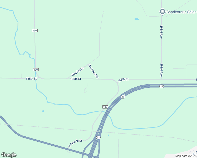 map of restaurants, bars, coffee shops, grocery stores, and more near 185th Street in Paynesville