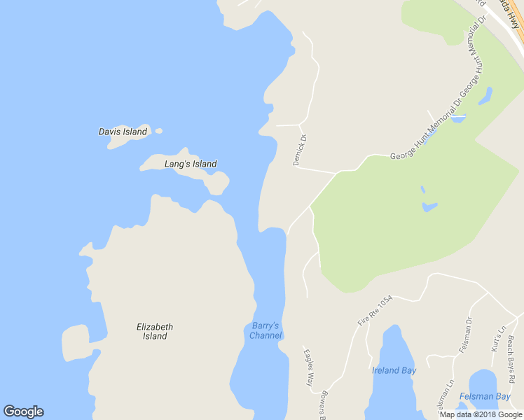 map of restaurants, bars, coffee shops, grocery stores, and more near 51 George Hunt Memorial Drive in Parry Sound