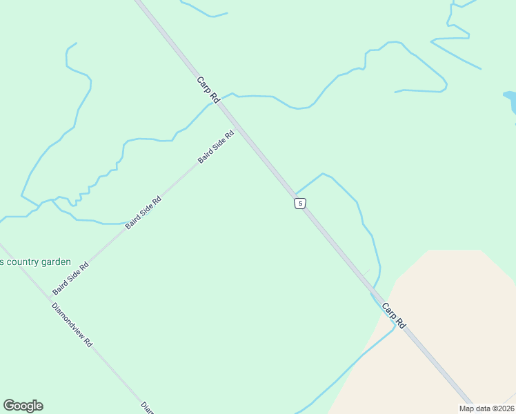 map of restaurants, bars, coffee shops, grocery stores, and more near 5149 Carp Road in Kinburn