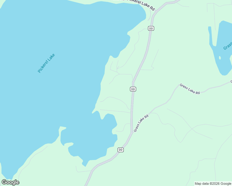 map of restaurants, bars, coffee shops, grocery stores, and more near 479 Timber Lane in Pickerel