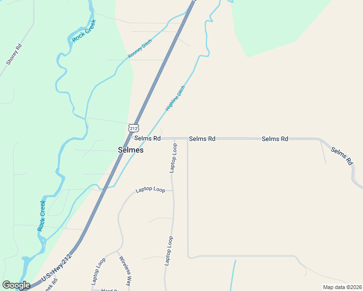 map of restaurants, bars, coffee shops, grocery stores, and more near 3 Laptop Loop in Roberts