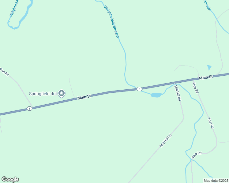 map of restaurants, bars, coffee shops, grocery stores, and more near Maine 6 in Springfield