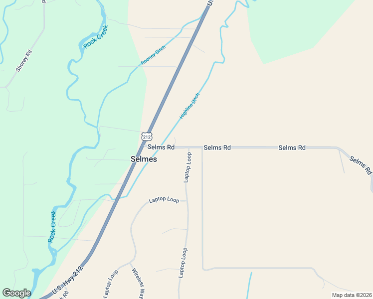 map of restaurants, bars, coffee shops, grocery stores, and more near 3 Laptop Loop in Roberts