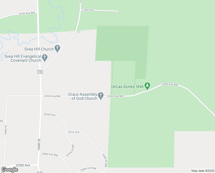 map of restaurants, bars, coffee shops, grocery stores, and more near 16024 233rd Avenue Northwest in Big Lake