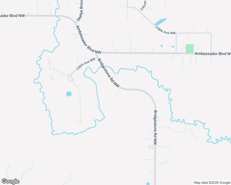 map of restaurants, bars, coffee shops, grocery stores, and more near 23500 Bridgestone Road Northwest in Saint Francis