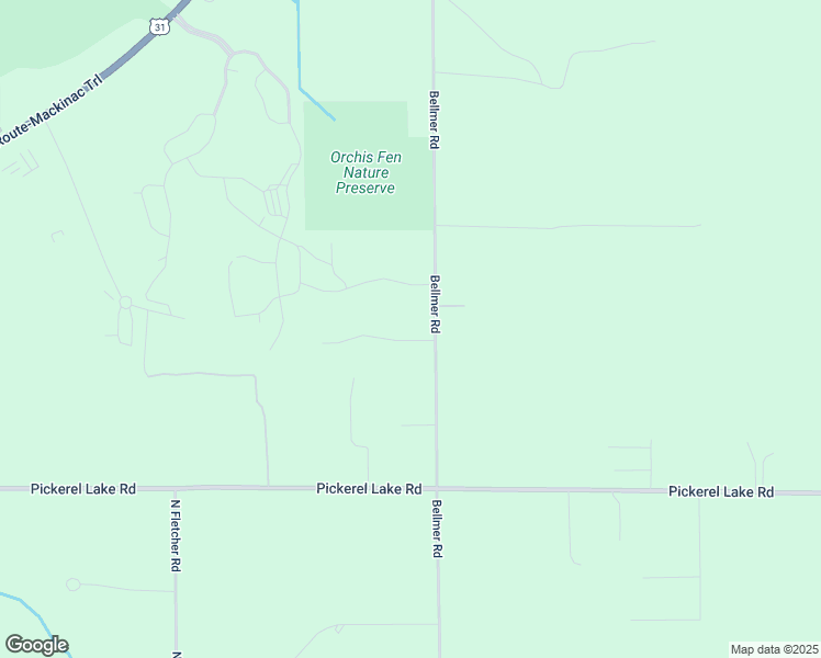 map of restaurants, bars, coffee shops, grocery stores, and more near 5183 Vis-A-Vis Ln in Petoskey