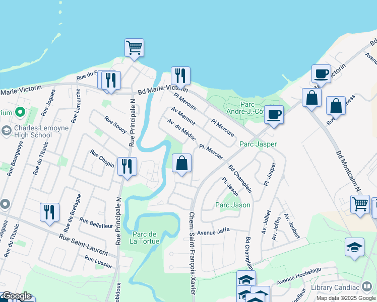 33 Place Mercier, Candiac QC Walk Score