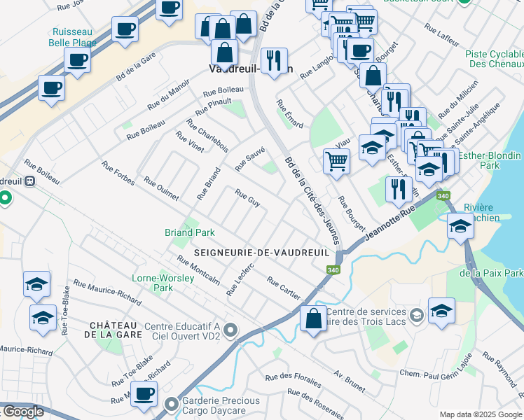 43 Rue Guy, VaudreuilDorion QC Walk Score