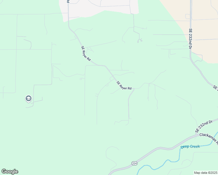 map of restaurants, bars, coffee shops, grocery stores, and more near 17000 Southeast Forest Hill Drive in Damascus