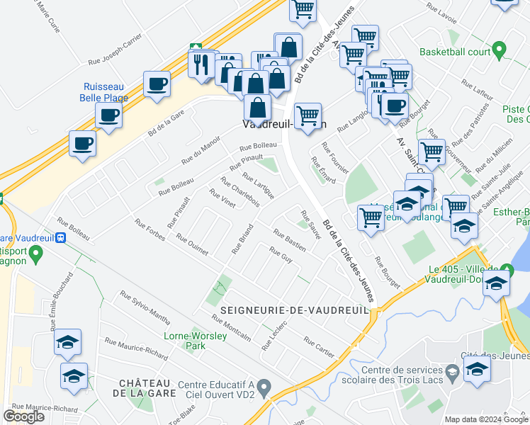 46 Rue Briand, VaudreuilDorion QC Walk Score