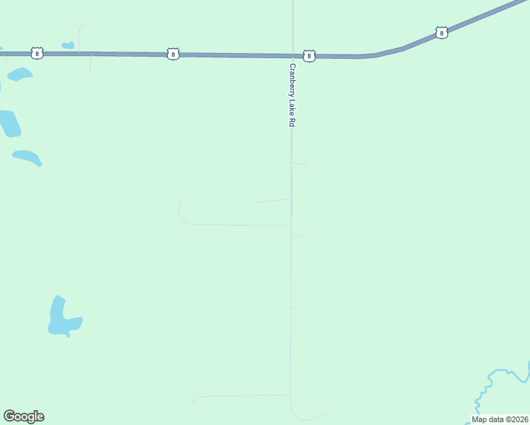 map of restaurants, bars, coffee shops, grocery stores, and more near N3133 Cranberry Lake Road in Weyerhaeuser