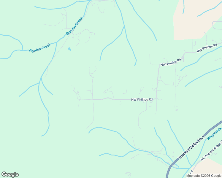 map of restaurants, bars, coffee shops, grocery stores, and more near 2700 Northwest Phillips Road in Gaston