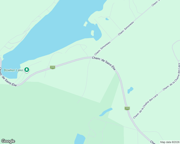 map of restaurants, bars, coffee shops, grocery stores, and more near 27 Chemin Bonnaly in Orford