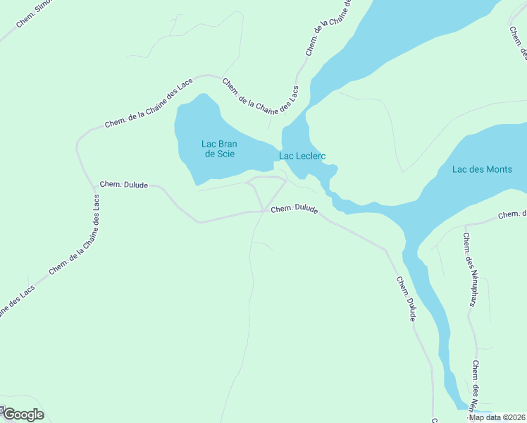 map of restaurants, bars, coffee shops, grocery stores, and more near Chemin Dulude in Orford