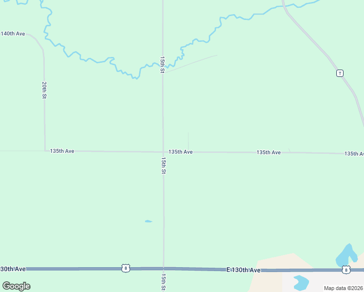 map of restaurants, bars, coffee shops, grocery stores, and more near 1353 14th Street in Turtle Lake