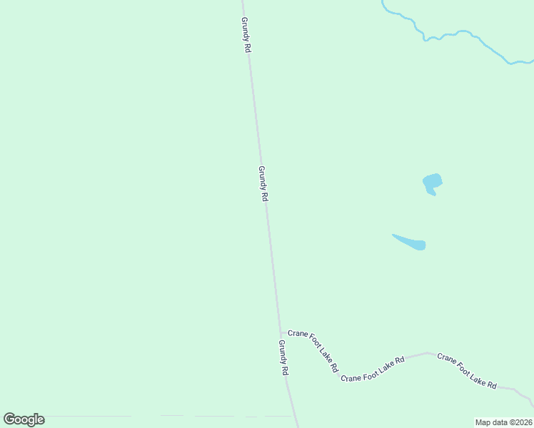 map of restaurants, bars, coffee shops, grocery stores, and more near Grundy Road in Irma