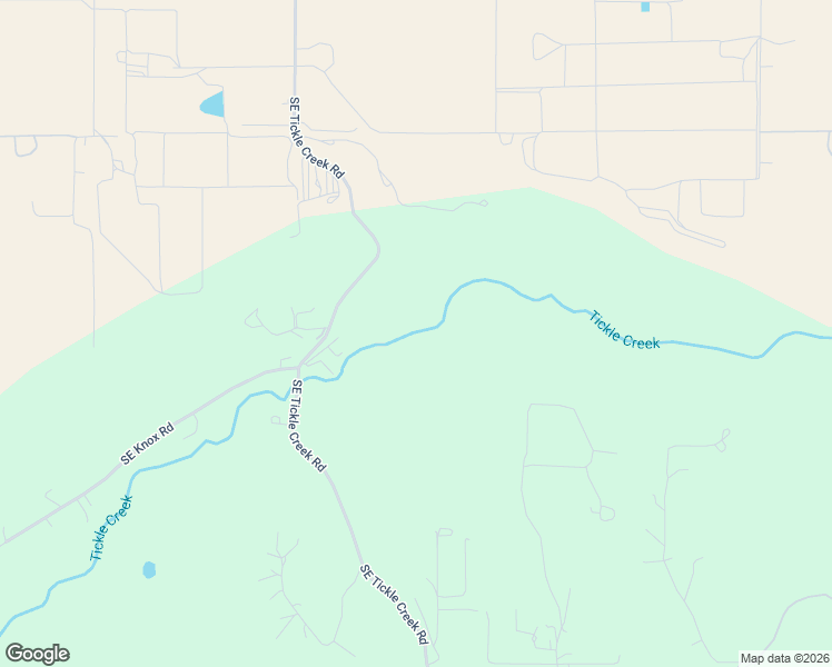 map of restaurants, bars, coffee shops, grocery stores, and more near Southeast Knox Road in Boring