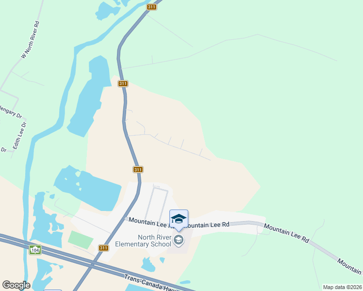 map of restaurants, bars, coffee shops, grocery stores, and more near 20 Longview Drive in North River