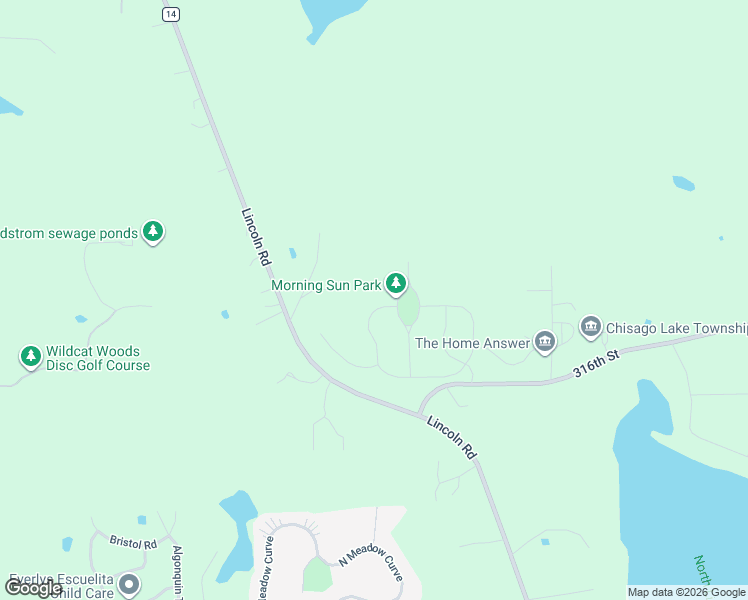 map of restaurants, bars, coffee shops, grocery stores, and more near 31768 Newport Curve in Lindstrom