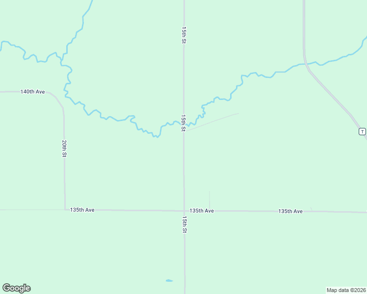 map of restaurants, bars, coffee shops, grocery stores, and more near 15th Street in Turtle Lake