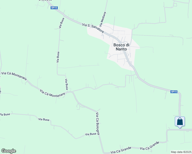 map of restaurants, bars, coffee shops, grocery stores, and more near 49 Via Cà Montanare in Provincia di Vicenza