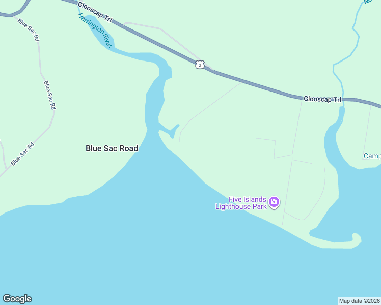 map of restaurants, bars, coffee shops, grocery stores, and more near 101 Phillip Fulmore Road in Lower Five Islands