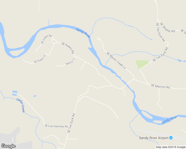 map of restaurants, bars, coffee shops, grocery stores, and more near 41180 Southeast Kubitz Road in Sandy