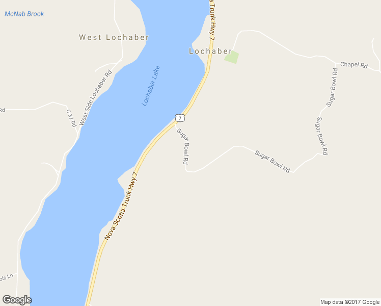 map of restaurants, bars, coffee shops, grocery stores, and more near 27 Sugar Bowl Road in Antigonish