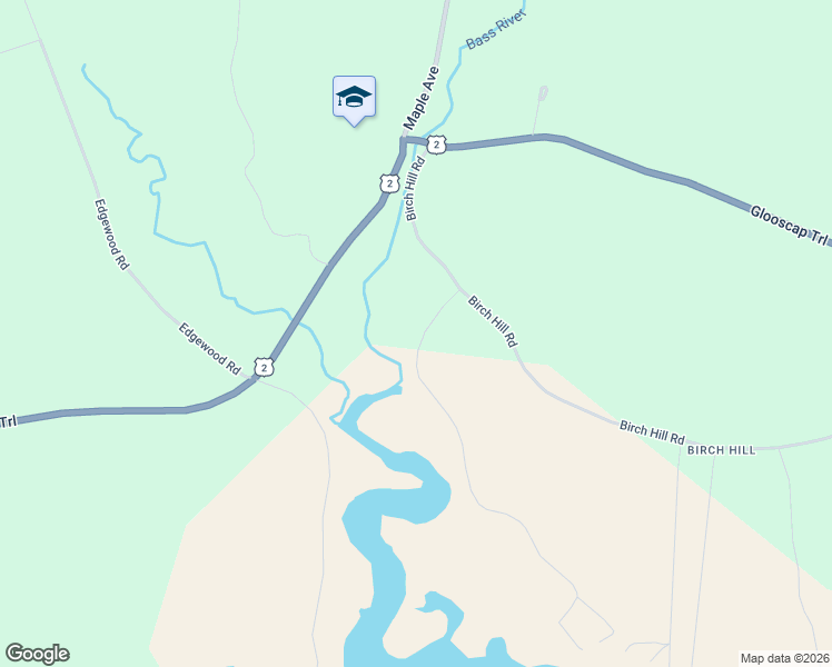 map of restaurants, bars, coffee shops, grocery stores, and more near 48 Judge Fulton Road in Five Islands