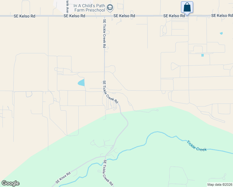 map of restaurants, bars, coffee shops, grocery stores, and more near 15462 Southeast Tickle Creek Road in Boring