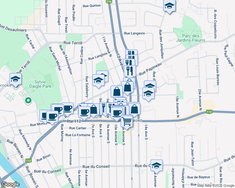 761 Rue de la SainteFamille, Sherbrooke QC Walk Score