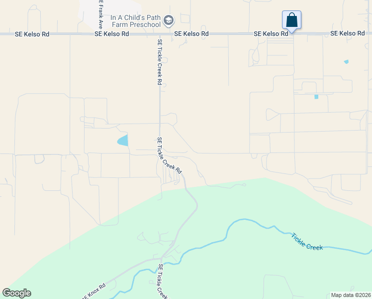 map of restaurants, bars, coffee shops, grocery stores, and more near 15462 Southeast Tickle Creek Road in Boring
