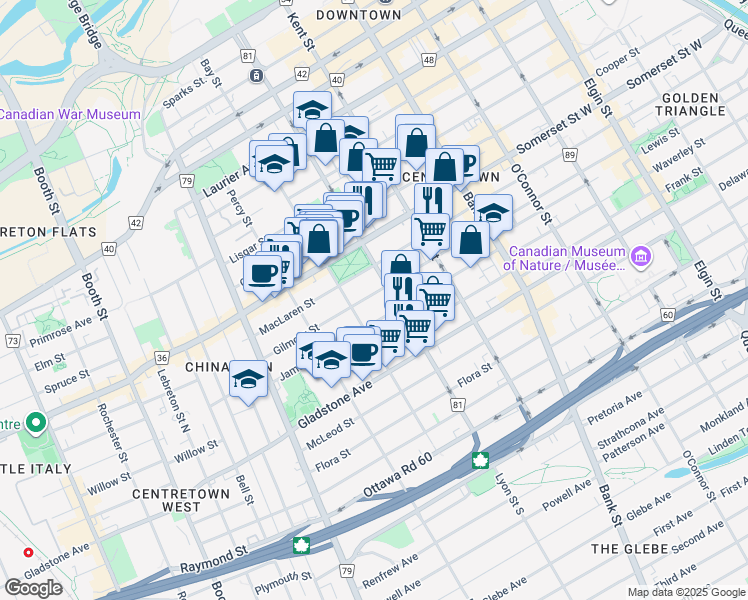 550 Gilmour Street, Ottawa ON Walk Score