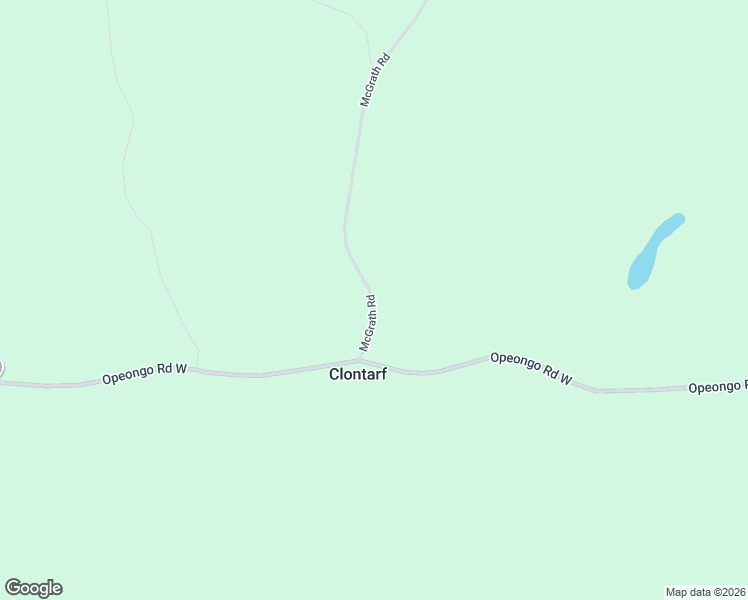 map of restaurants, bars, coffee shops, grocery stores, and more near 38 McGrath Road in Eganville