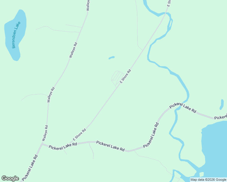 map of restaurants, bars, coffee shops, grocery stores, and more near East Shore Road in Pearson