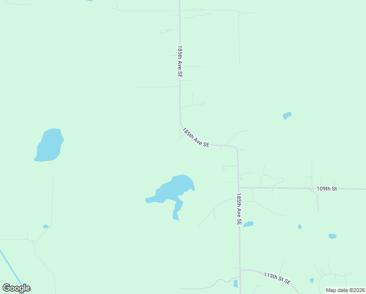 map of restaurants, bars, coffee shops, grocery stores, and more near 10720 185th Avenue Southeast in Becker