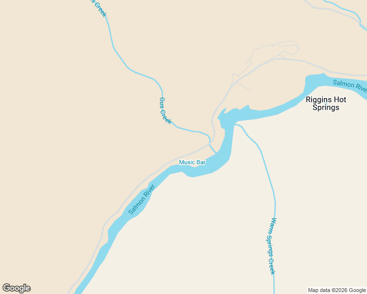 map of restaurants, bars, coffee shops, grocery stores, and more near 1483 Big Salmon Road in Riggins